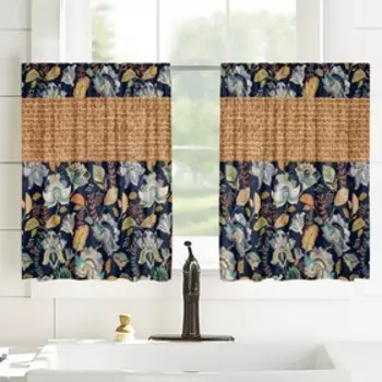 Шторы-кафе, размер 100x60 см, 2 шт