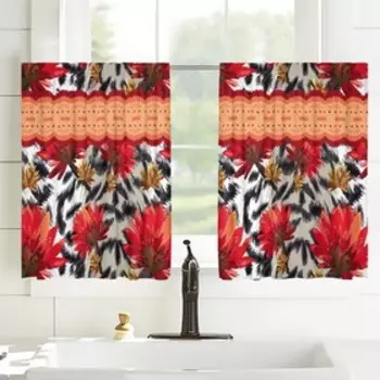 Шторы-кафе, размер 100x60 см, 2 шт