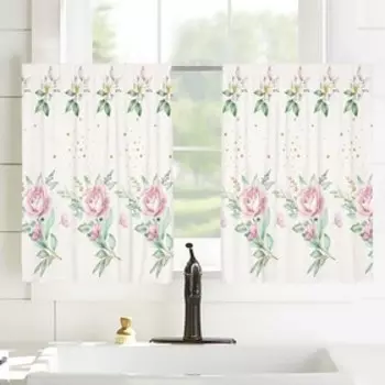 Шторы-кафе, размер 100x60 см, 2 шт