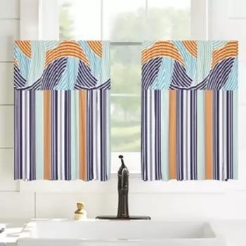 Шторы-кафе, размер 100x60 см, 2 шт