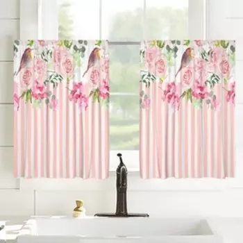 Шторы-кафе, размер 100x60 см, 2 шт