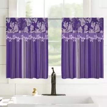 Шторы-кафе, размер 100x60 см, 2 шт