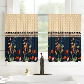 Шторы-кафе, размер 100x60 см, 2 шт