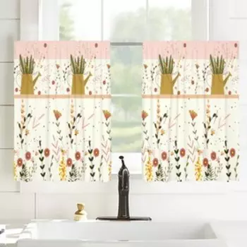 Шторы-кафе, размер 100x60 см, 2 шт