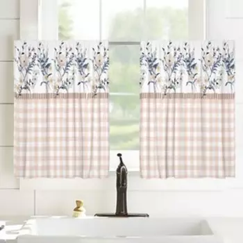 Шторы-кафе, размер 100x60 см, 2 шт