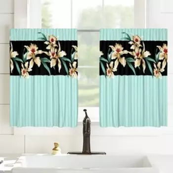 Шторы-кафе, размер 100x60 см, 2 шт