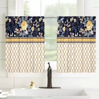 Шторы-кафе, размер 100x60 см, 2 шт