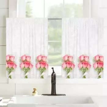 Шторы-кафе, размер 100x60 см, 2 шт