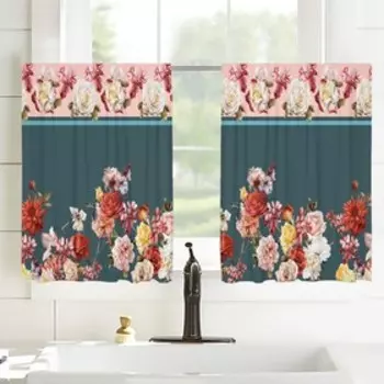 Шторы-кафе, размер 100x60 см, 2 шт