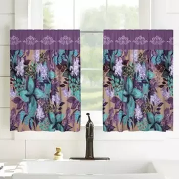 Шторы-кафе, размер 100x60 см, 2 шт