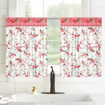 Шторы-кафе, размер 100x60 см, 2 шт