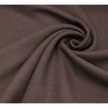 Шторы «Омма» 240 х 270 см - 2 шт, тюль 500 х 270 см, коричневый