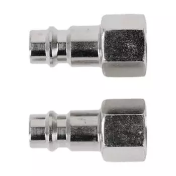 Штуцер HOEGERT HT4R810, с муфтой соединительной F1/4", 2 штуки