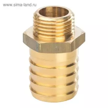 Штуцер STOUT SFT-0035-001225, 1/2" x 25 мм, наружная резьба