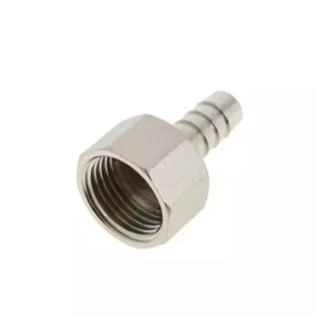 Штуцер Valtec, 1/2" х 10 мм, внутренняя резьба, никелированная латунь