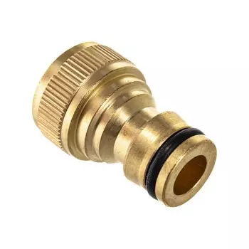Штуцер, внутренняя резьба 1/2", быстросъёмное соединение, латунь, GRINDA