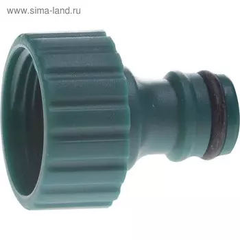 Штуцер, внутренняя резьба 3/4" (19 мм), быстросъёмное соединение, пластик, RACO Original