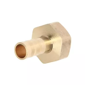 Штуцер ZEIN, 1/2" х 10 мм, внутренняя резьба, латунь, фасовка 100 шт.