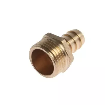 Штуцер ZEIN, 1/2" х 12 мм наружная резьба, латунь