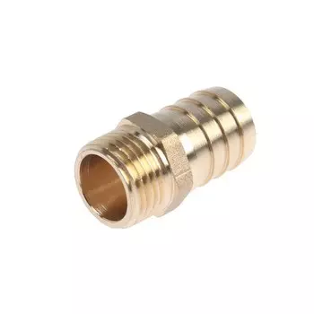 Штуцер ZEIN, 1/2" х 20 мм наружная резьба, латунь