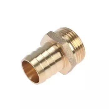 Штуцер ZEIN, 3/4" х 20 мм наружная резьба, латунь