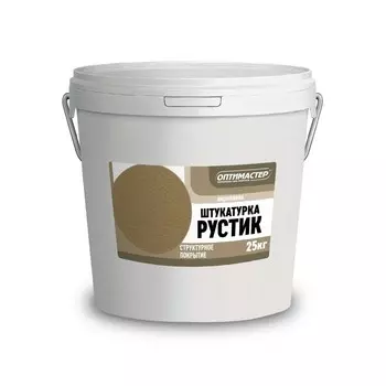 Штукатурка гладкая «Рустик», 25 кг