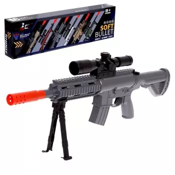 Штурмовая винтовка M416, стреляет мягкими пулями