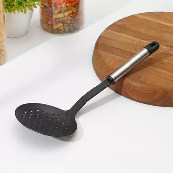 Шумовка Доляна «Антрацитовый блеск», h=30 см