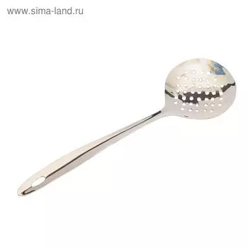 Шумовка из нержавеющей стали 33 см