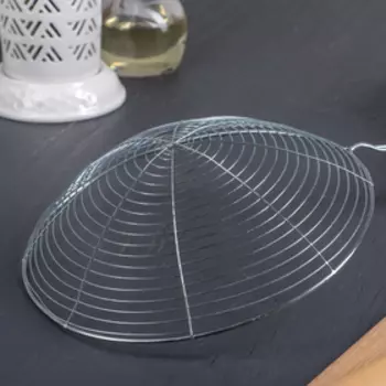 Шумовка Доляна «Стандарт», h=35 см, d=17.3 см, нержавеющая сталь