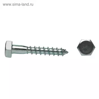 Шуруп для крепления лаг и реек Steelrex, цинк 8х 40, 1 500 шт.