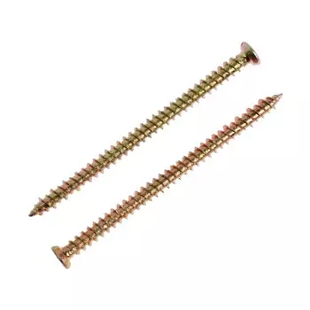 Шуруп-саморез ЛОМ, по бетону, оцинкованный, 7.5112 мм, 100 шт.