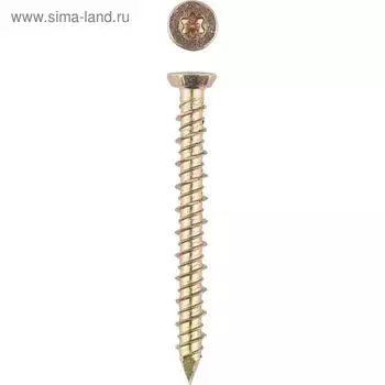 Шуруп по бетону ЗУБР ШБ-Х , 7,5х182 мм, хромированный, 50 шт