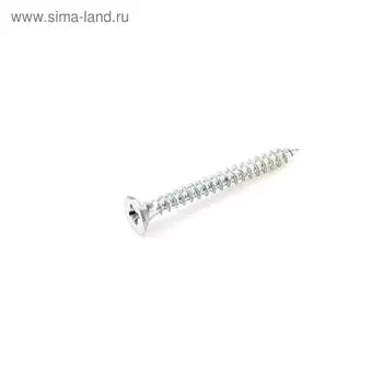 Шуруп универсальный 4.0х20 потай, бел.цинк, 20000 шт.