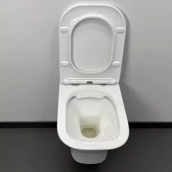 Сиденье Comforty 2134, для унитаза 110, дюропласт softclose тонкое, быстросъёмное