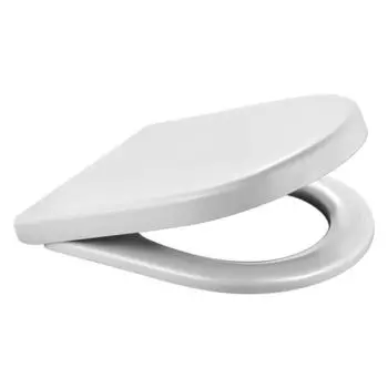 Сиденье для унитаза BERGES Geo SO 015103, дюропласт, микролифт, цвет белый