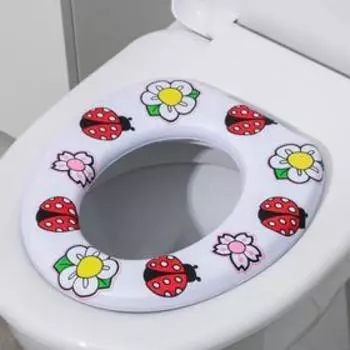 Сиденье для унитаза детское «Букашки», 29×27×5 см