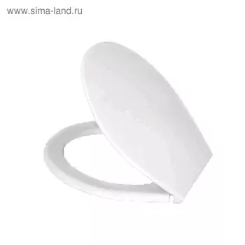 Сиденье для унитаза IDDIS 010PP00M31, полипропилен, белое