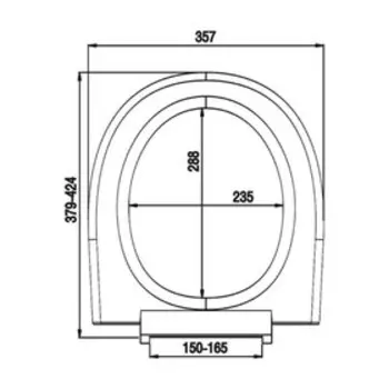 Сиденье для унитаза IDDIS 020PP00M31, полипропилен, белое