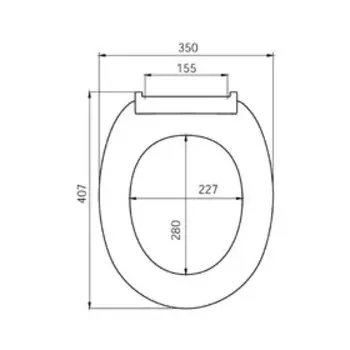 Сиденье для унитаза IDDIS ID 01 046.1 белое
