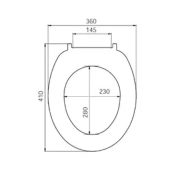 Сиденье для унитаза IDDIS ID 01 061.1 белое