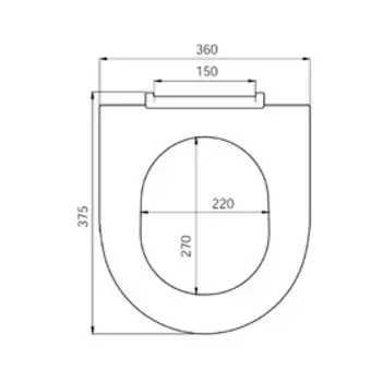 Сиденье для унитаза IDDIS ID 01 138.1, белое