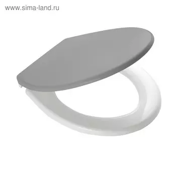 Сиденье для унитаза Miami, цвет серый