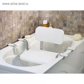 Сиденье полка для ванной со спинкой
