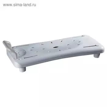 Сидение с ручкой в ванну, цвет белый