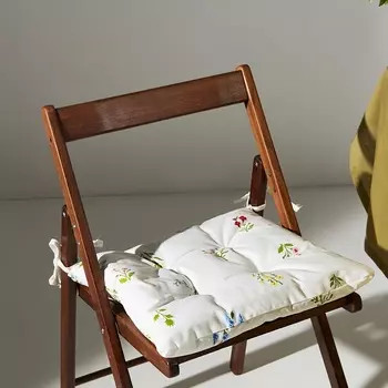 Сидушка на стул Этель «Цветочек», 42427 см, саржа 190 г/м, 100% хлопок