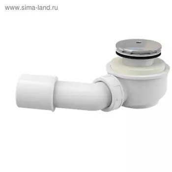 Сифон для душевого поддона Alcaplast A471CR, диаметр 50 мм, заниженный, цвет хром