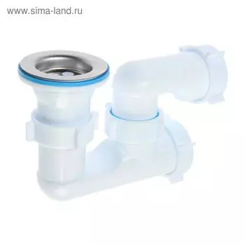 Сифон для душевого поддона "АНИ Пласт" E210, 1 1/2" х 40 мм, регулируемый