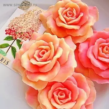 Силиконовая форма для мыла "Роза дрим"