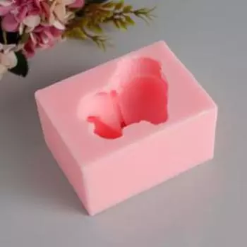 Силиконовая форма «Кот британец с бантом»